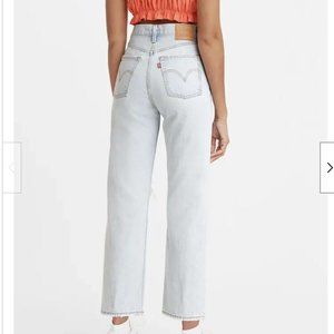 Levi's Ribcage Wide Leg Cold As Ice